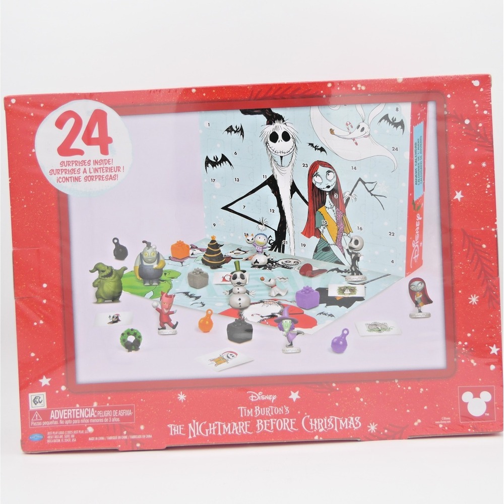 Just Playβ Disney The Nightmare Before Christmas 24 Figurine Advent Calendar